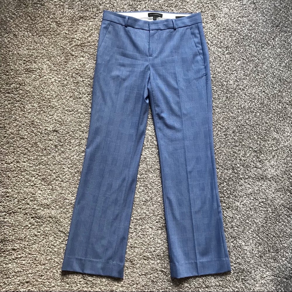Banana Republic Light Blue Pinstripe Dress Trousers